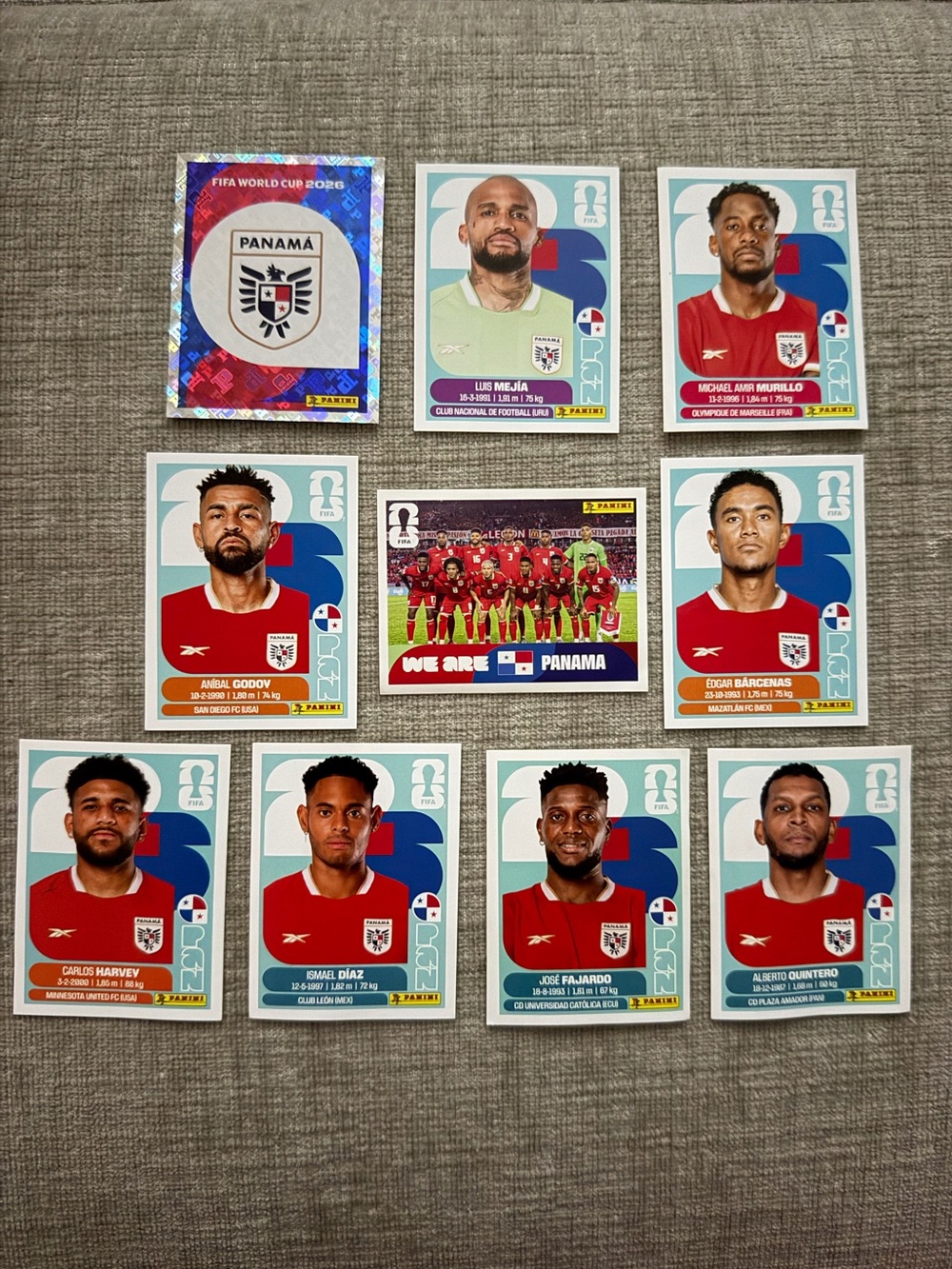 Panama FIFA Stickers